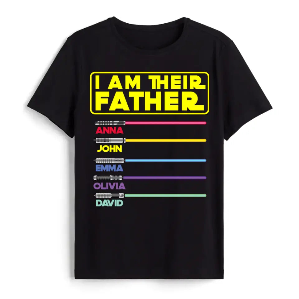 I Am Their Father/Mother - Personalized T-Shirt, Gift For Father&#39;s Day, Mother&#39;s Day