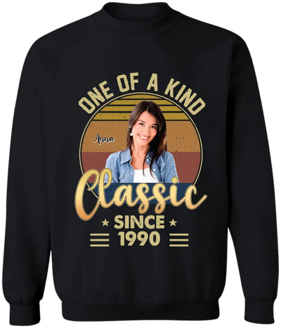 One Of A Kind Classic - Personalized T-Shirt, Photo Birthday T-Shirt, Loving Gift For Birthday