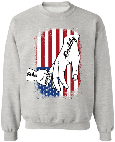 Family Hands 4th Of July - Personalized T-Shirt, 4th Of July Family Gift