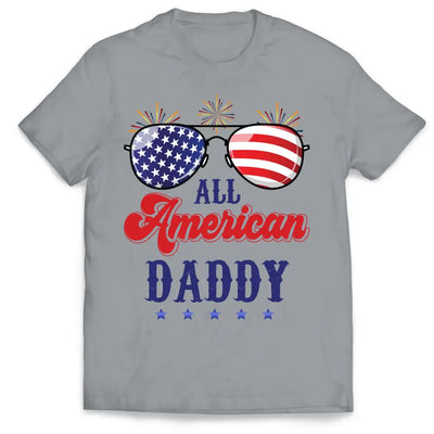 All American, 4th Of July Flag - Personalized T-Shirt, Fourth Of July Shirts, Independence Day Gift