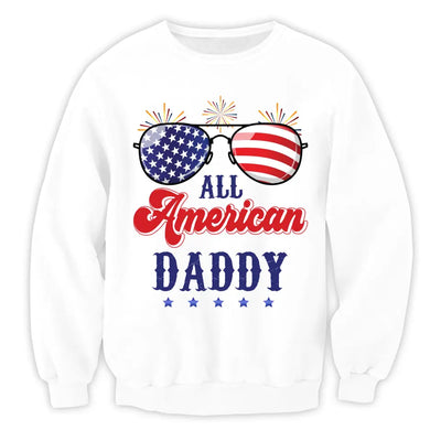 All American, 4th Of July Flag - Personalized T-Shirt, Fourth Of July Shirts, Independence Day Gift