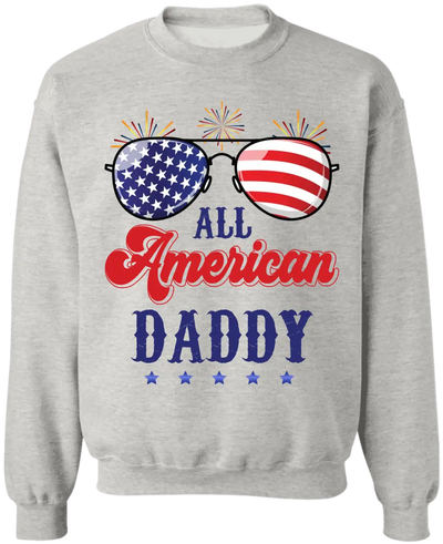 All American, 4th Of July Flag - Personalized T-Shirt, Fourth Of July Shirts, Independence Day Gift