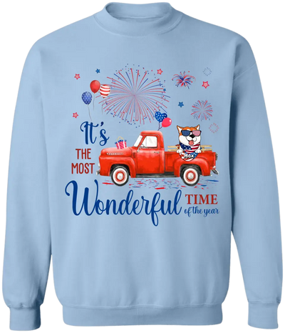 It's The Most Wonderful Time Of The Year - Personalized T-Shirt, 4th Of July T-Shirt