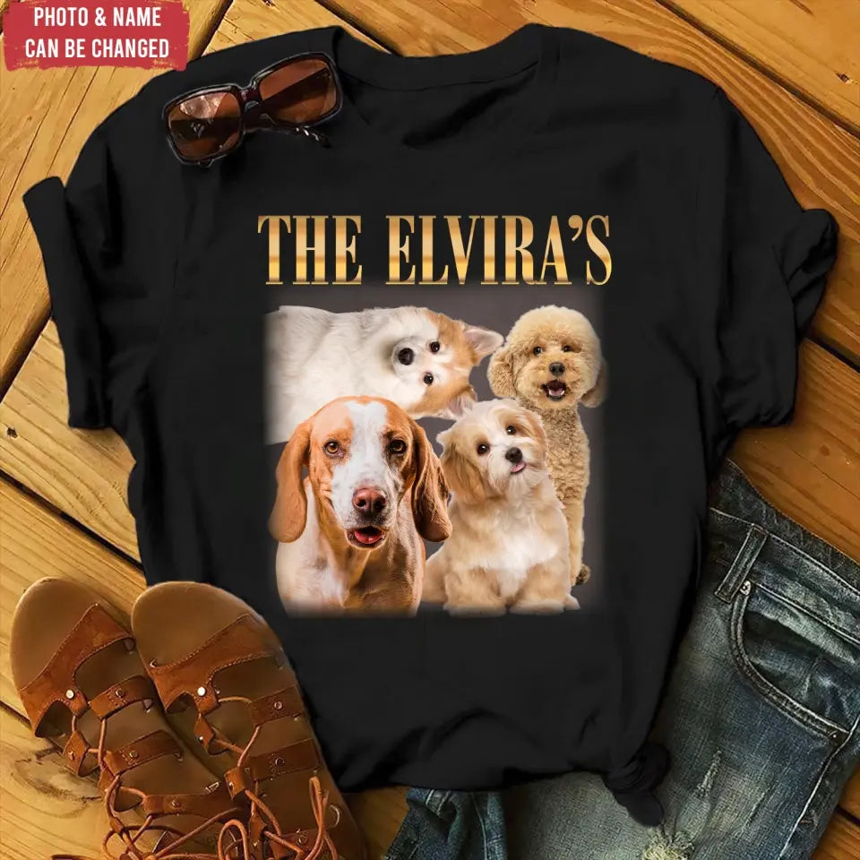 Pet Lover Upload Photo - Personalized T-shirt, Gift For Pet Lover