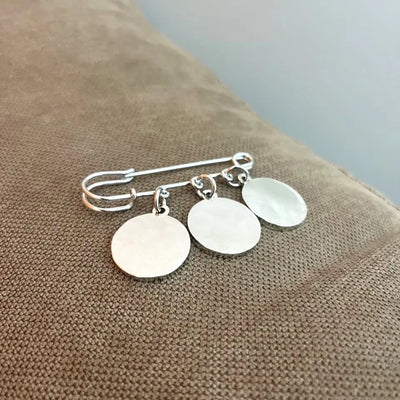 Not A Day Goes By That You Are Not Missed - Personalized Lapel Pin, Custom Photo Brooch, Memorial Gift - LP01