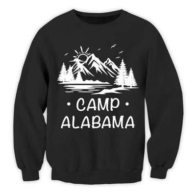 Custom Camping T-shirt - Personalized T-shirt, Gift For Camping Lovers