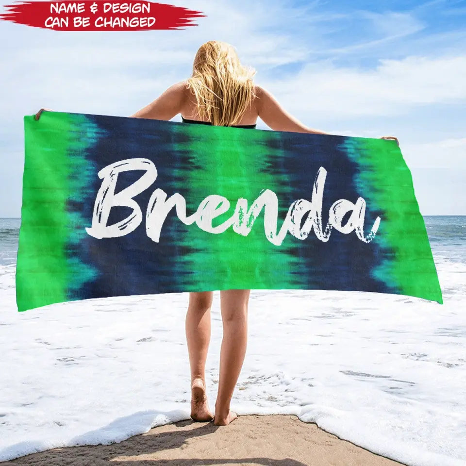 Custom Beach Towel - Personalized Beach Towel, Summer Gift