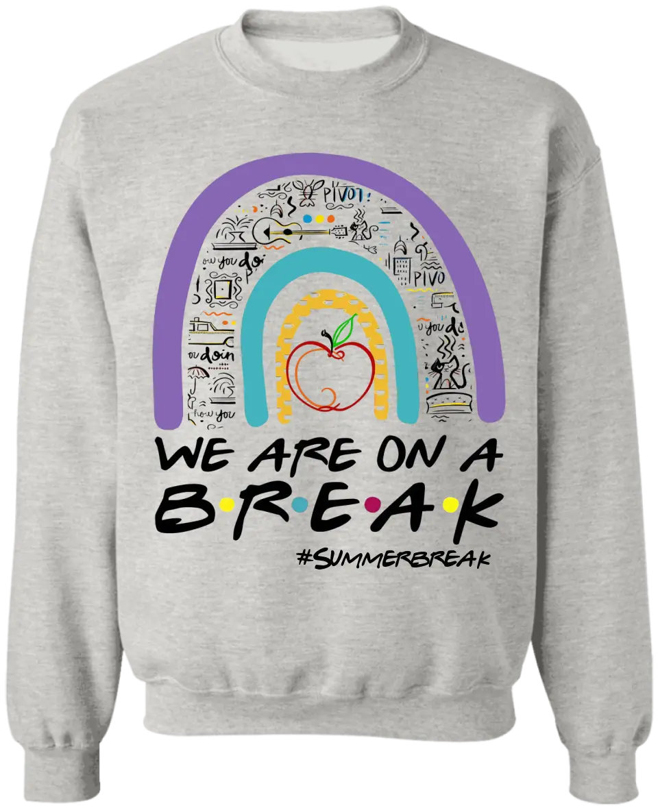 Summer Vacation Teacher Shirt - Personalized T-Shirt, Summer Gift For Teacher, Teacher Summer Vacation