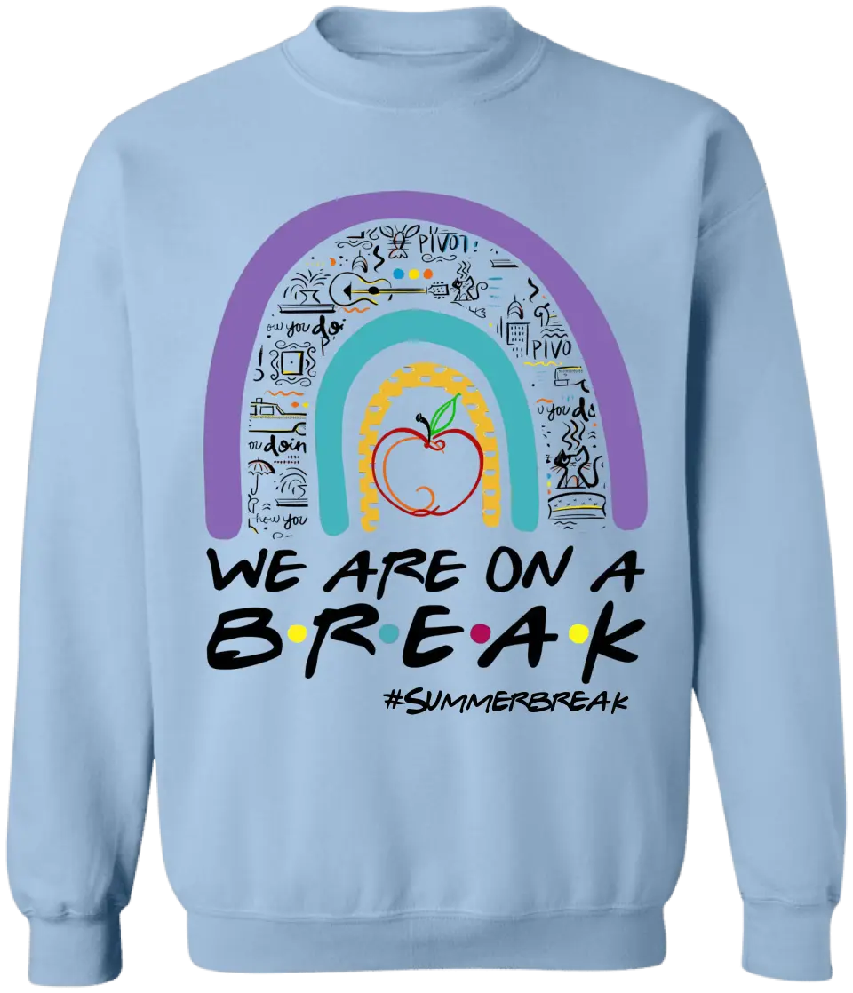 Summer Vacation Teacher Shirt - Personalized T-Shirt, Summer Gift For Teacher, Teacher Summer Vacation