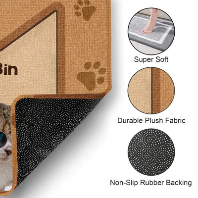 Hope You Like Cat - Personalized Doormat, Gift For Cat Lovers