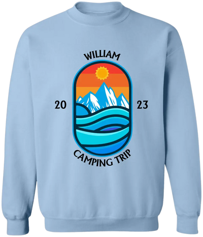 Custom Camping Gift - Personalized T-Shirt, Custom Name T-Shirt For Camping Lovers