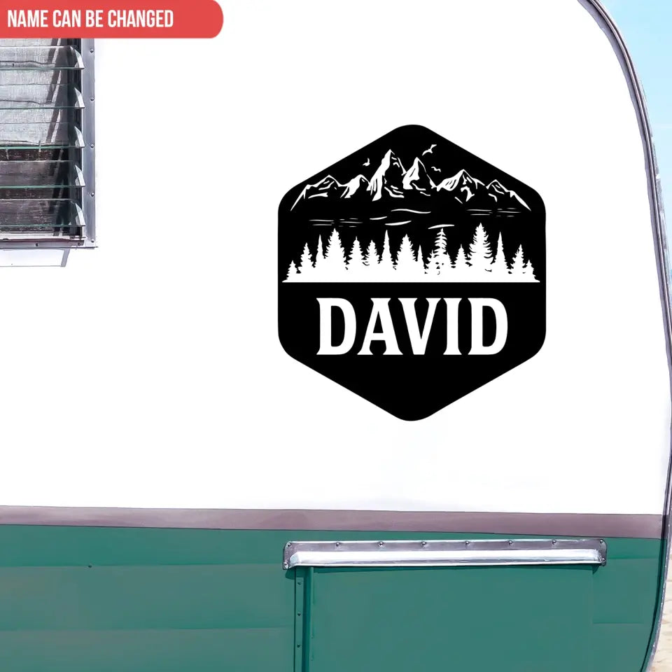 Name Adventure - Personalized Decal, Name Adventure Decal