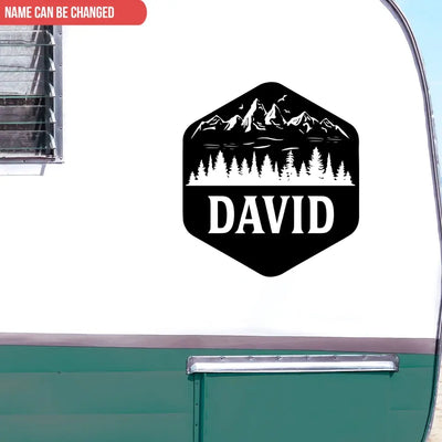 Name Adventure - Personalized Decal, Name Adventure Decal