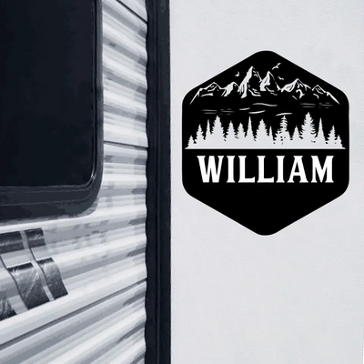 Name Adventure - Personalized Decal, Name Adventure Decal