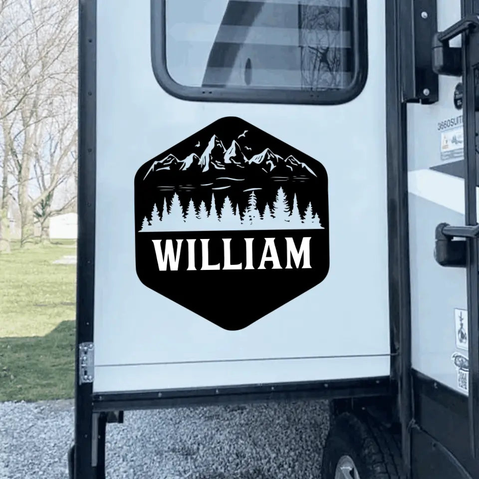 Name Adventure - Personalized Decal, Name Adventure Decal