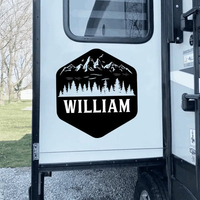 Name Adventure - Personalized Decal, Name Adventure Decal