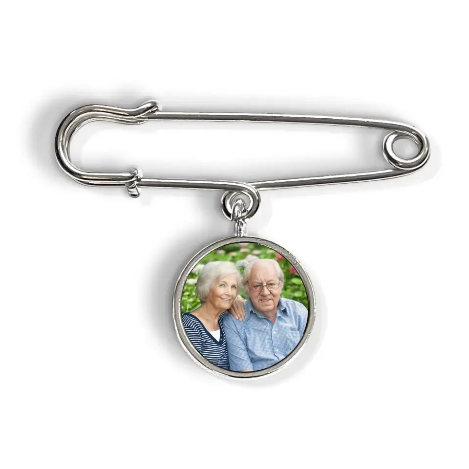 I Am Always With You - Personalized Lapel Pin, Memorial Gift