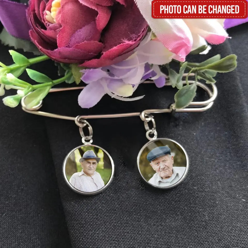 Your Light Will Shine Forever - Personalized Lapel Pin, Memorial Gift, Sympathy Gift