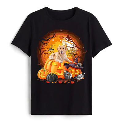 Dogs Halloween - Personalized T-Shirt, Halloween Dog T-Shirt, Gift For Dog Lovers