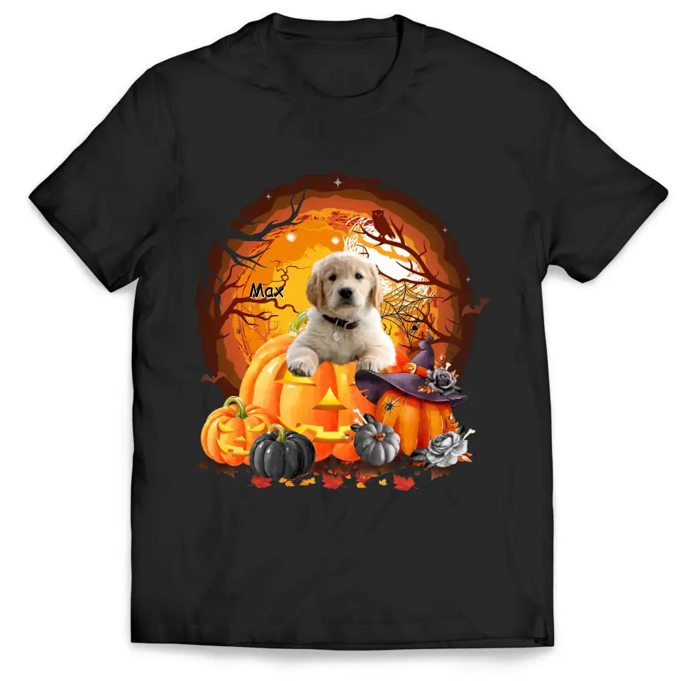 Dogs Halloween - Personalized T-Shirt, Halloween Dog T-Shirt, Gift For Dog Lovers