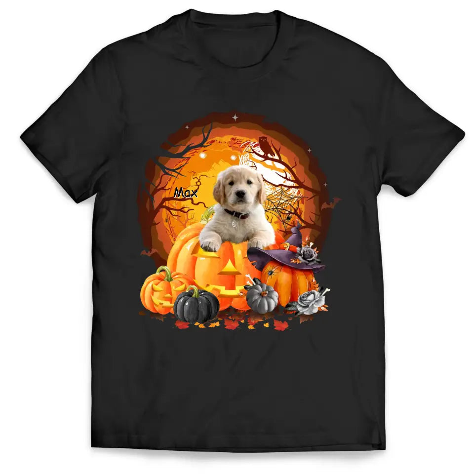 Dogs Halloween - Personalized T-Shirt, Halloween Dog T-Shirt, Gift For Dog Lovers