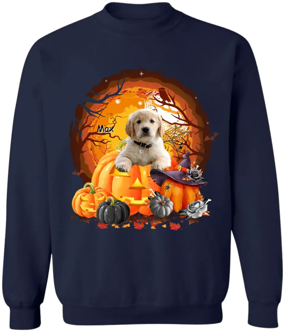 Dogs Halloween - Personalized T-Shirt, Halloween Dog T-Shirt, Gift For Dog Lovers