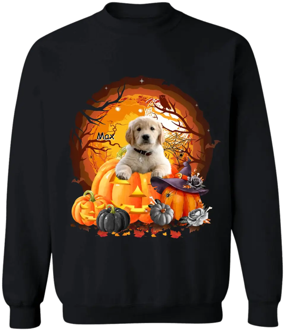 Dogs Halloween - Personalized T-Shirt, Halloween Dog T-Shirt, Gift For Dog Lovers