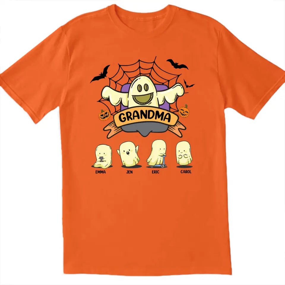 Halloween Gift With Custom Name - Personalize T-Shirt, Gift For Family, Halloween Gift