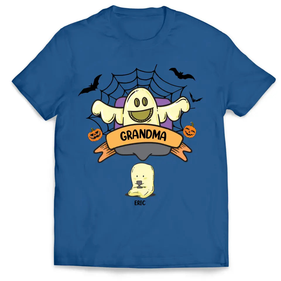 Halloween Gift With Custom Name - Personalize T-Shirt, Gift For Family, Halloween Gift