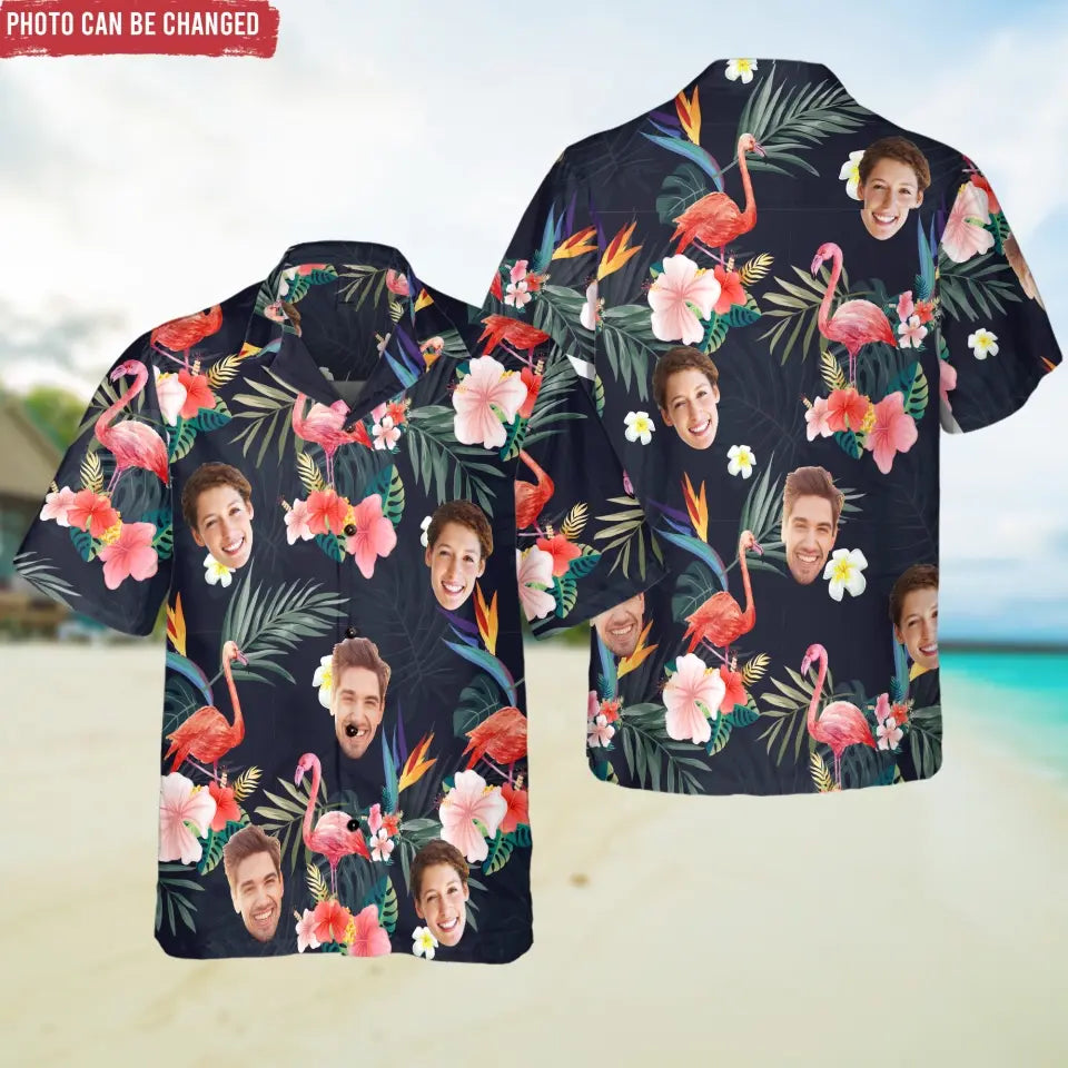 Custom Hawaiian Shirt With Face - Personalized Hawaiian Shirt