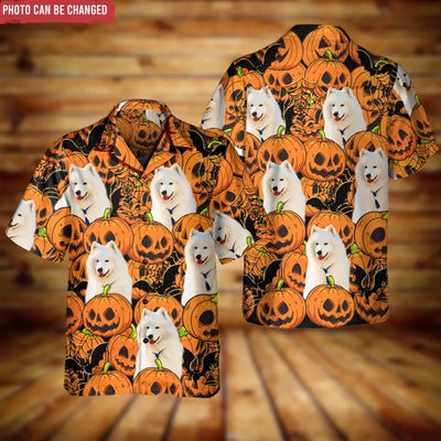 Halloween Custom Pet Photo - Personalized Hawaiian Shirt