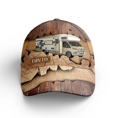 Camping Camper - Personalized Classic Cap, Gift For Camper