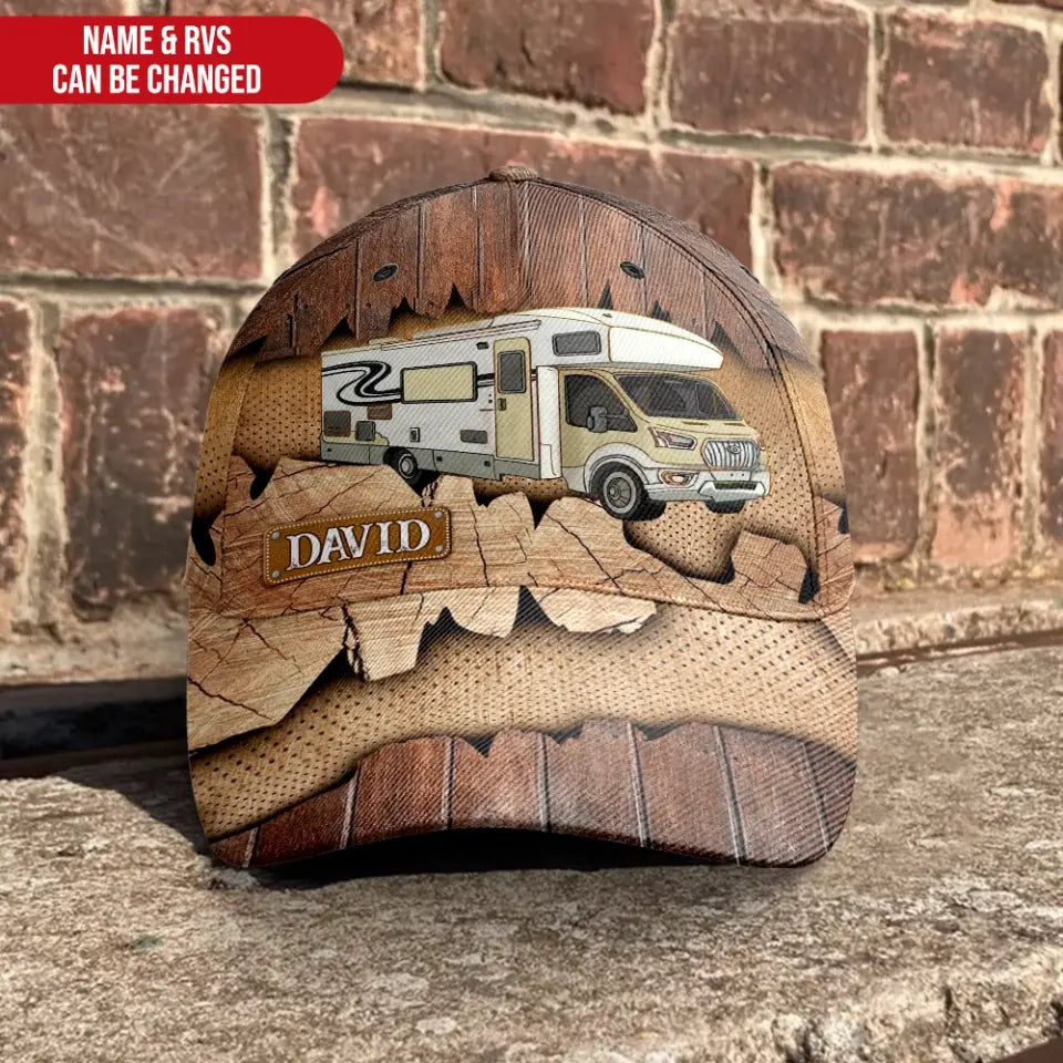 Camping Camper - Personalized Classic Cap, Gift For Camper