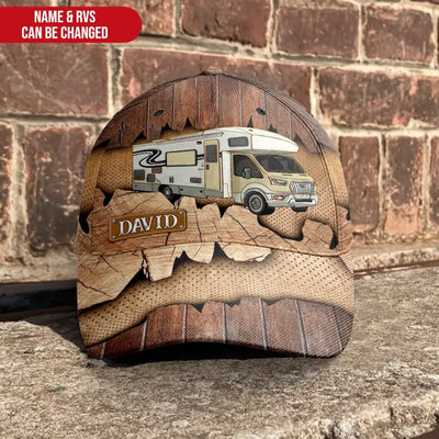 Camping Camper - Personalized Classic Cap, Gift For Camper
