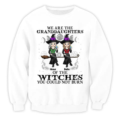 We Are The Granddaughters Of The Witches You Could Not Burn - Personalized T-Shirt, Gift For Halloween