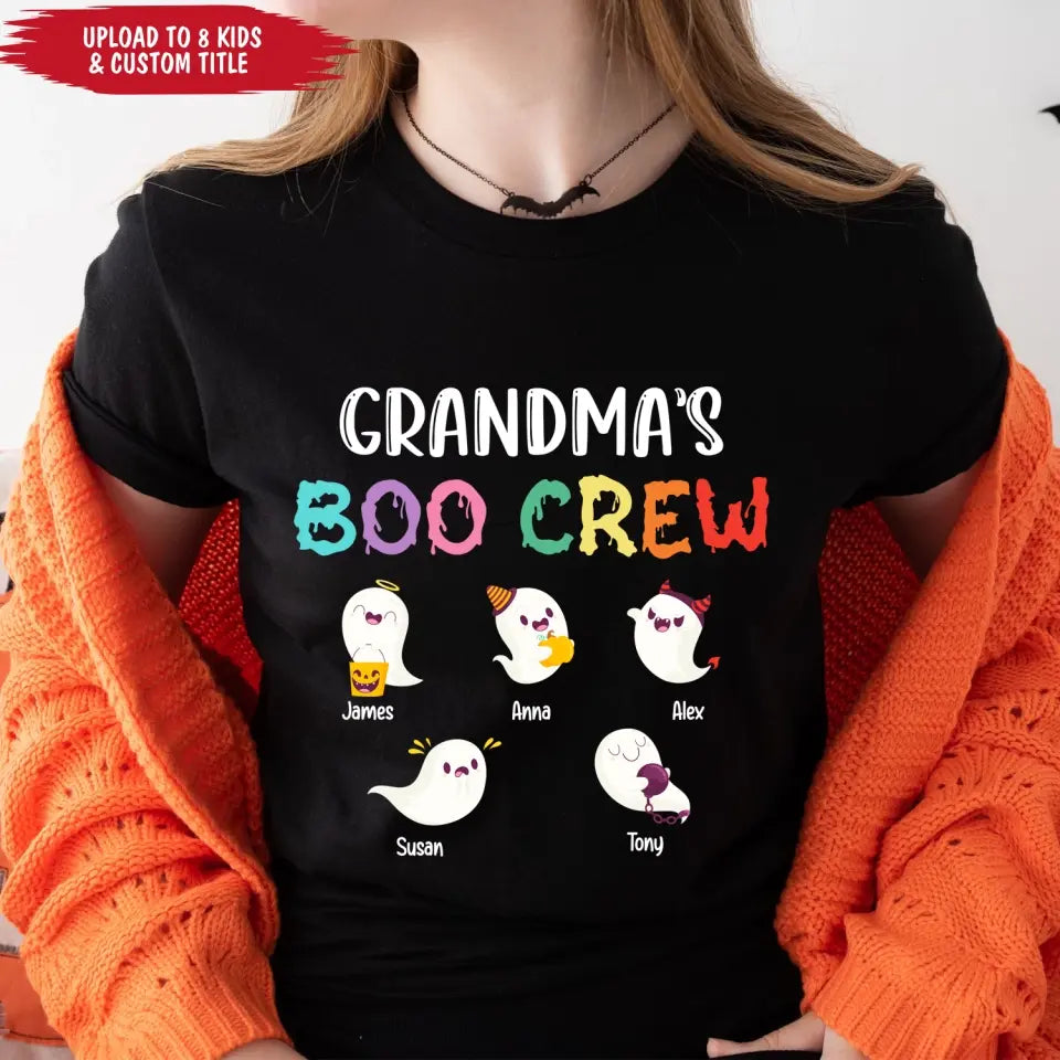 Grandma Halloween - Personalized T-Shirt, Gift For Halloween Gift