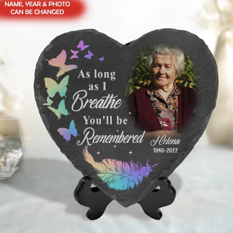I'll Hold You In My Heart Until I Can Hold You In Heaven - Personalized Memorial Stone