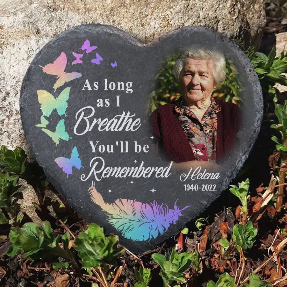I'll Hold You In My Heart Until I Can Hold You In Heaven - Personalized Memorial Stone