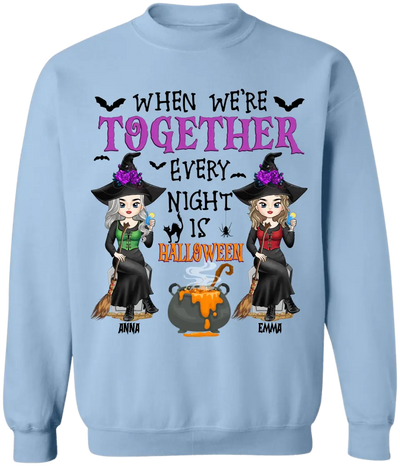 When We’re Together Every Night Is Halloween - Personalized T-Shirt,  Gift For Halloween