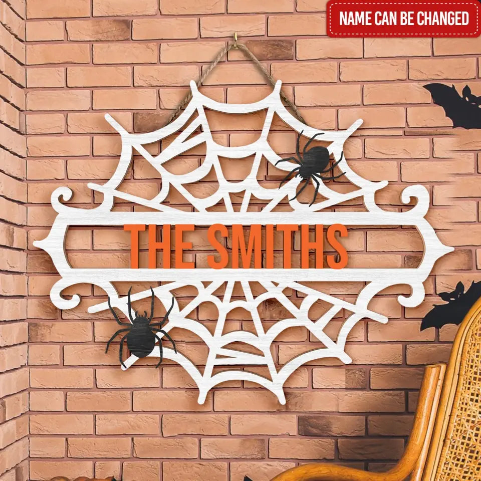 Happy Halloween - Personalized Wood Sign, Gift for Halloween