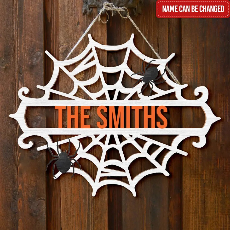 Happy Halloween - Personalized Wood Sign, Gift for Halloween