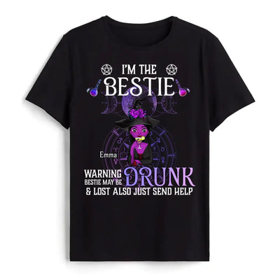 If Lost Or Drunk Please Return To Bestie - Personalized T-Shirt, Gift For Bestie