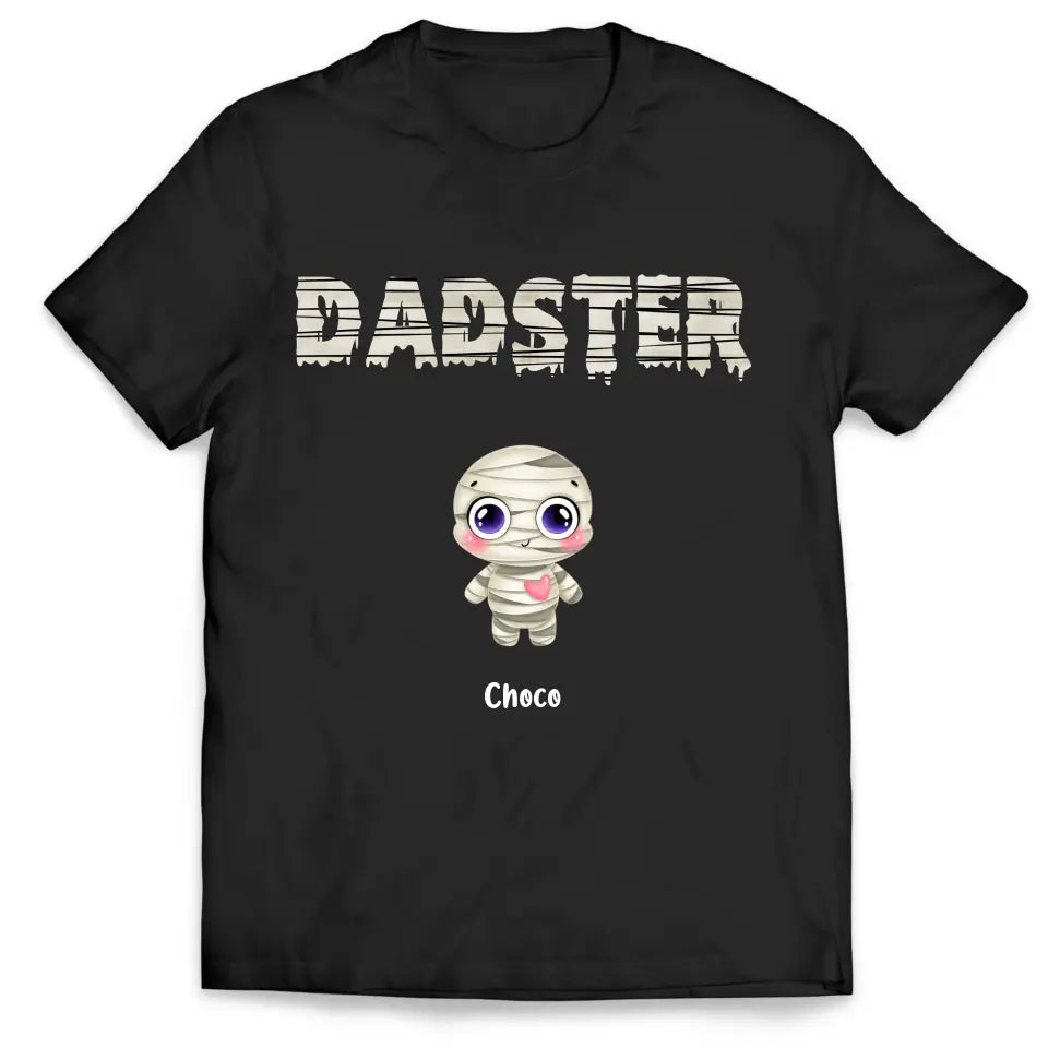 Dadster - Personalized T-Shirt, Halloween Gift