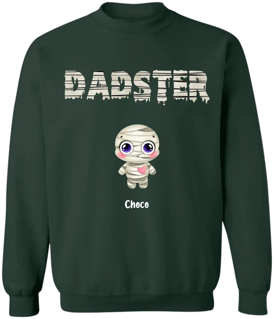 Dadster - Personalized T-Shirt, Halloween Gift