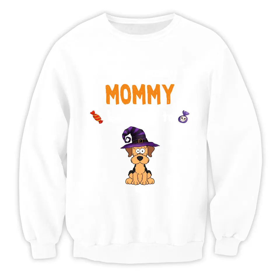 This Spooky Mommy Belongs to - Personalized T-Shirt, Gift For Halloween