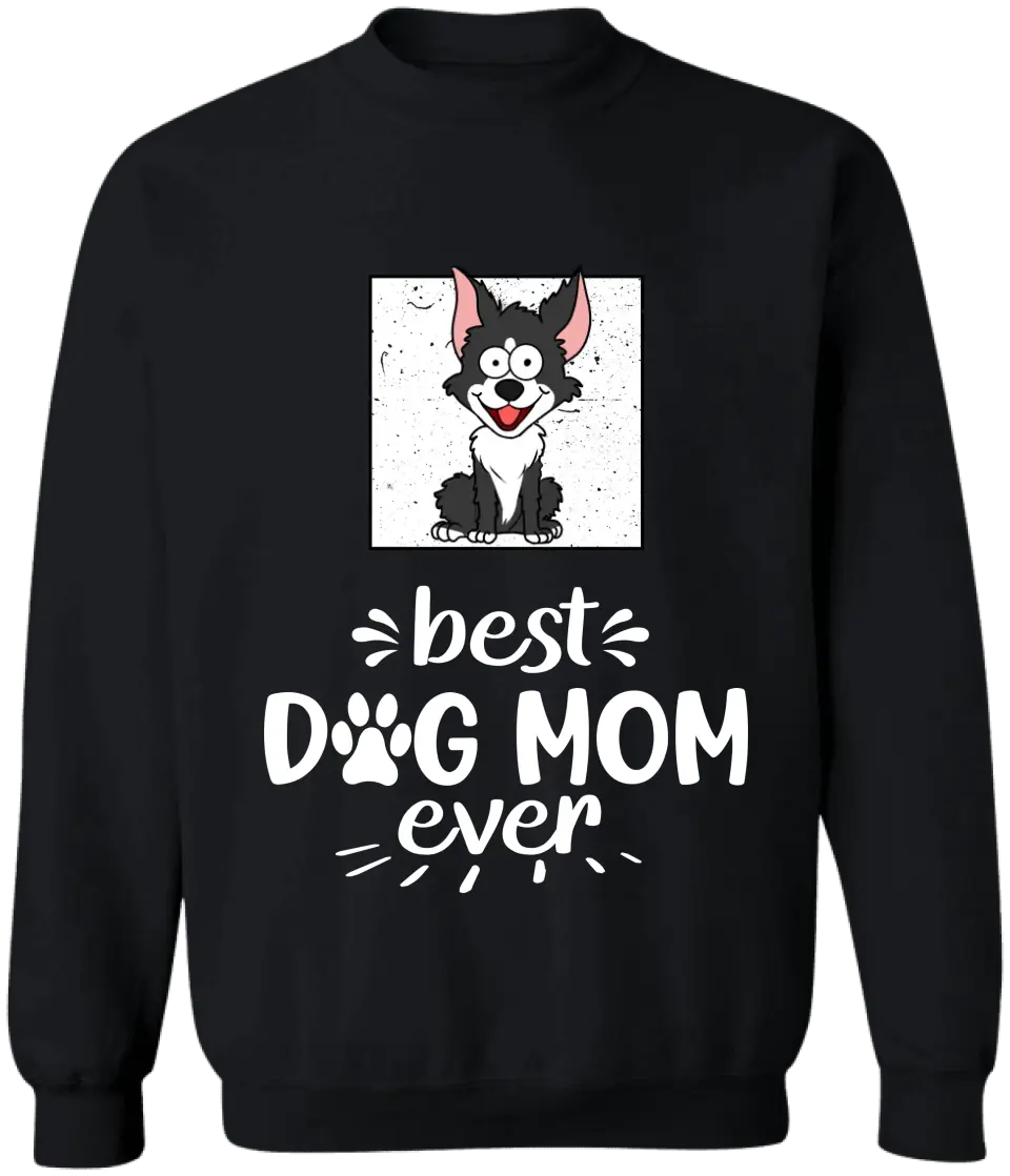 Best Dog Mom/ Dad Ever - Personalized T-Shirt, Gift For Dog Lover