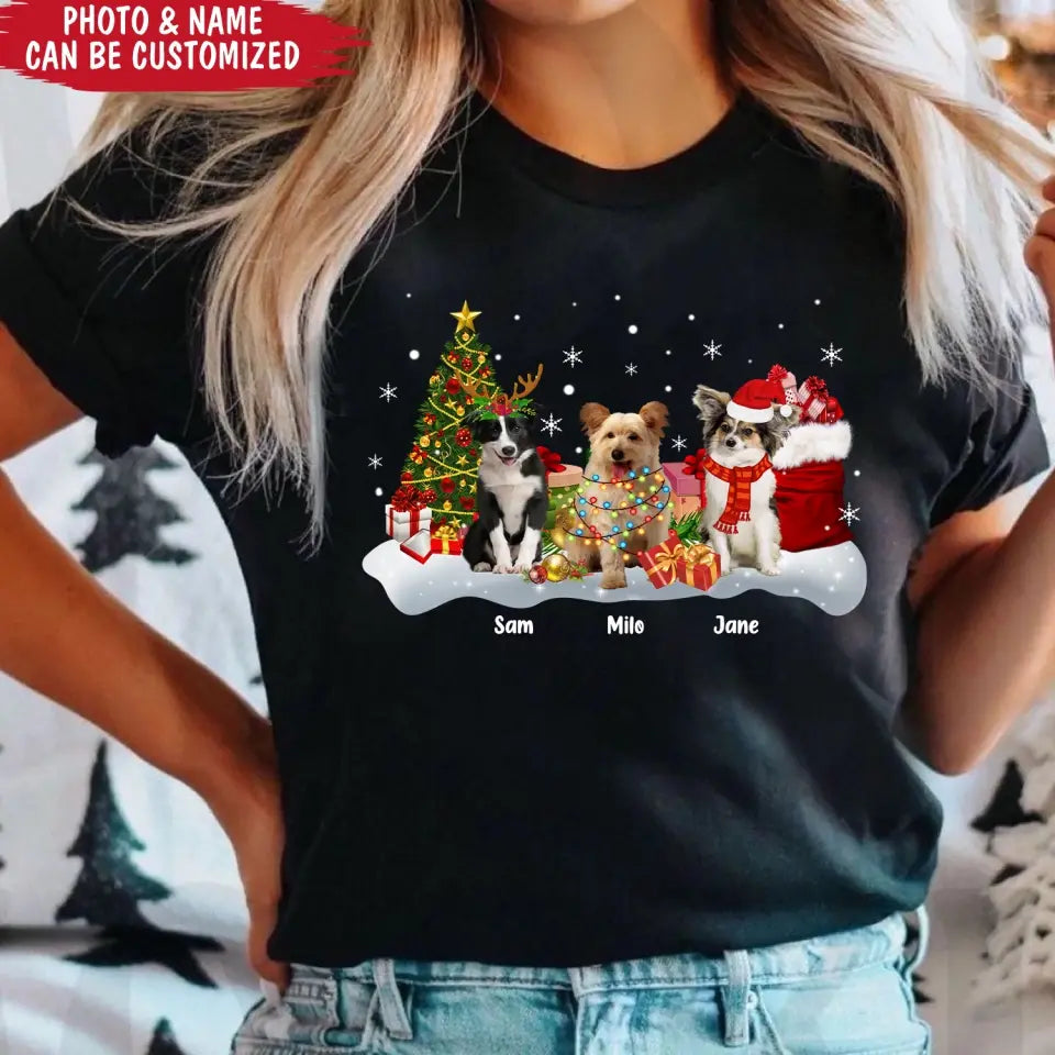 Dog Christmas Limited Edition - Personalized T-Shirt