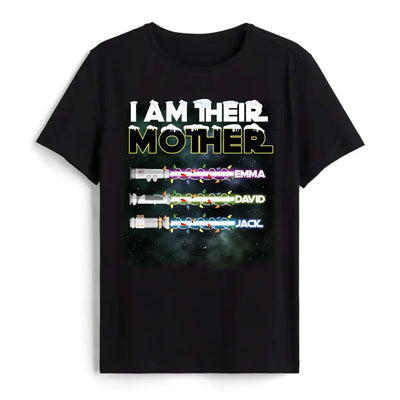 I Am Their Father/Mother - Personalized T-Shirt, Gift for Christmas