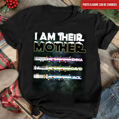 I Am Their Father/Mother - Personalized T-Shirt, Gift for Christmas