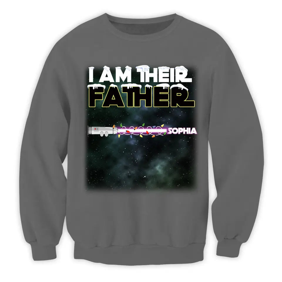 I Am Their Father/Mother - Personalized T-Shirt, Gift for Christmas